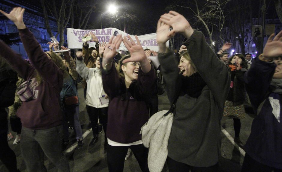 Manifestación Día Internacional de la Mujer Trabajadora, 8-3-2016