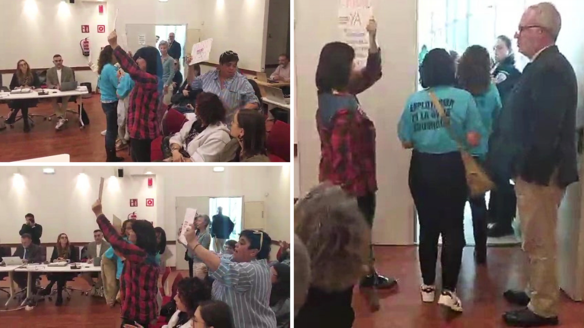 CCOO del Hábitat de Castilla-La Mancha lleva al Pleno de Guadalajara la lucha de las trabajadoras del SAD por un convenio digno