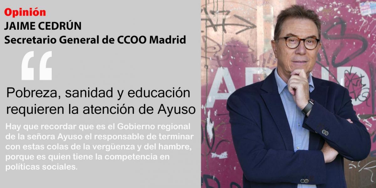 Artículo de opinión de Jaime Cedrún, 21-5-2020
