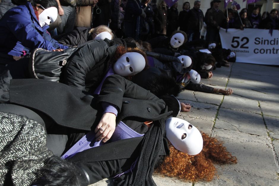 Concentración 25 Noviembre Día Internacional contra la violencia de Género, Madrid