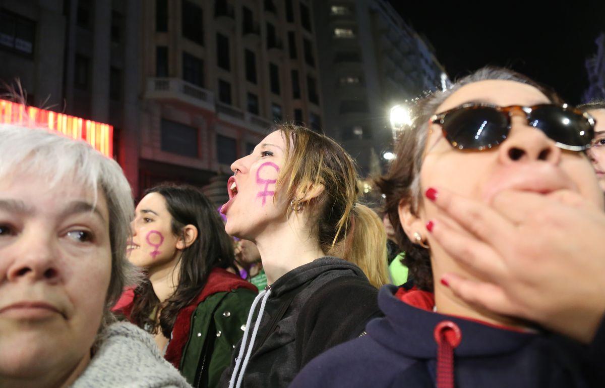 Manifestacion 8M, Día Internacional de la Mujer Trabajadora, Madrid 2019
