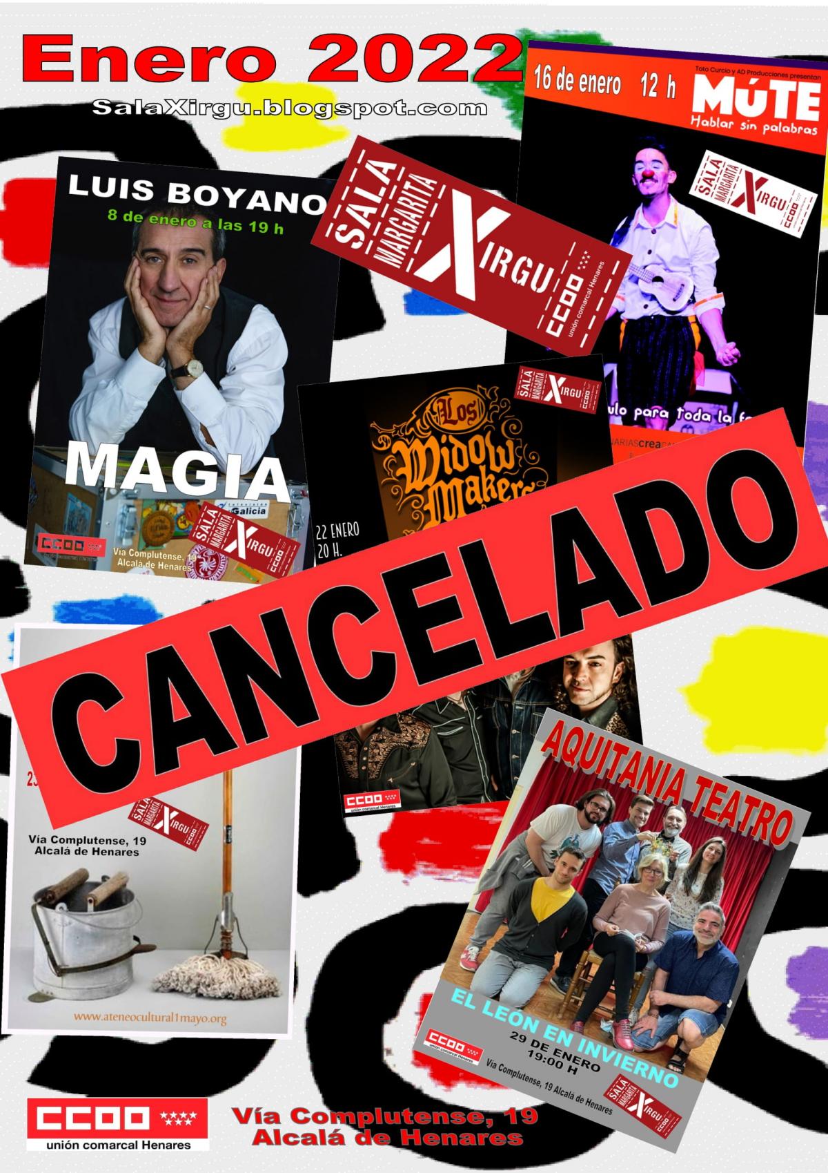 Cartel cancelación