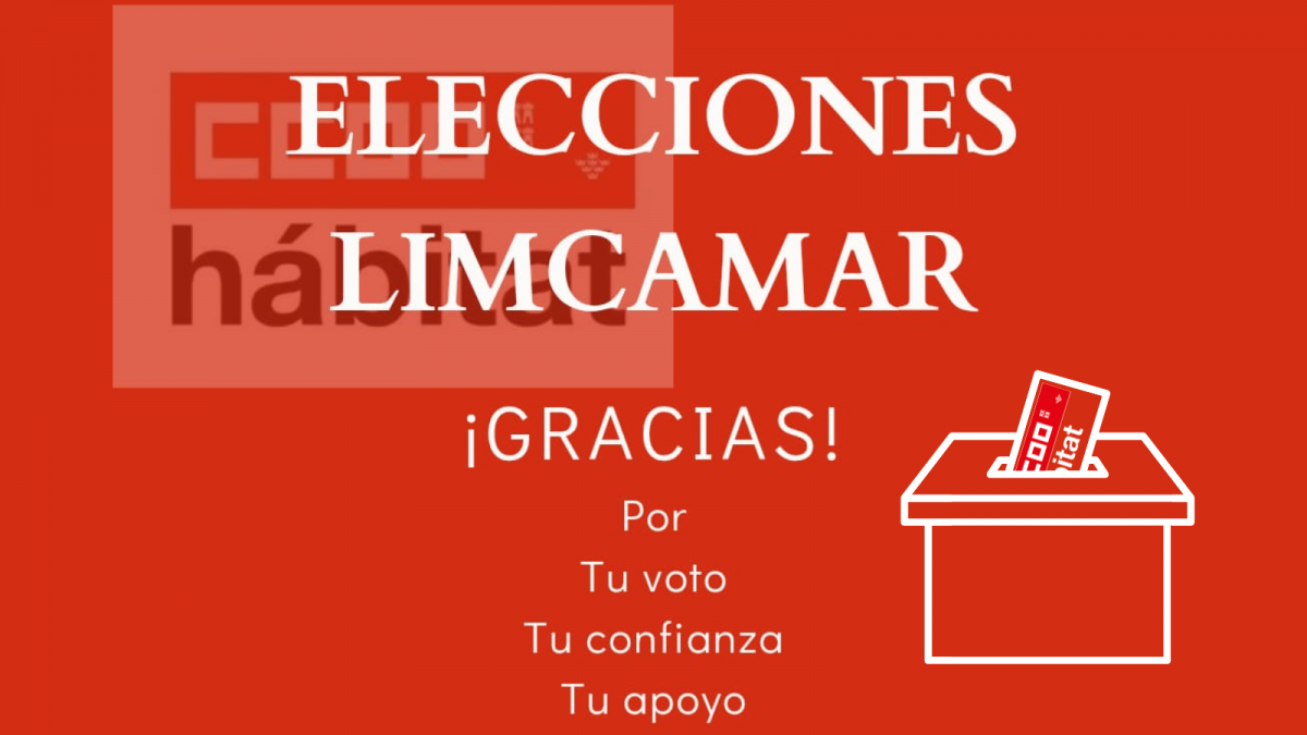 CCOO del Hábitat de la Región de Murcia revalida y amplía su mayoría sindical en Limcamar