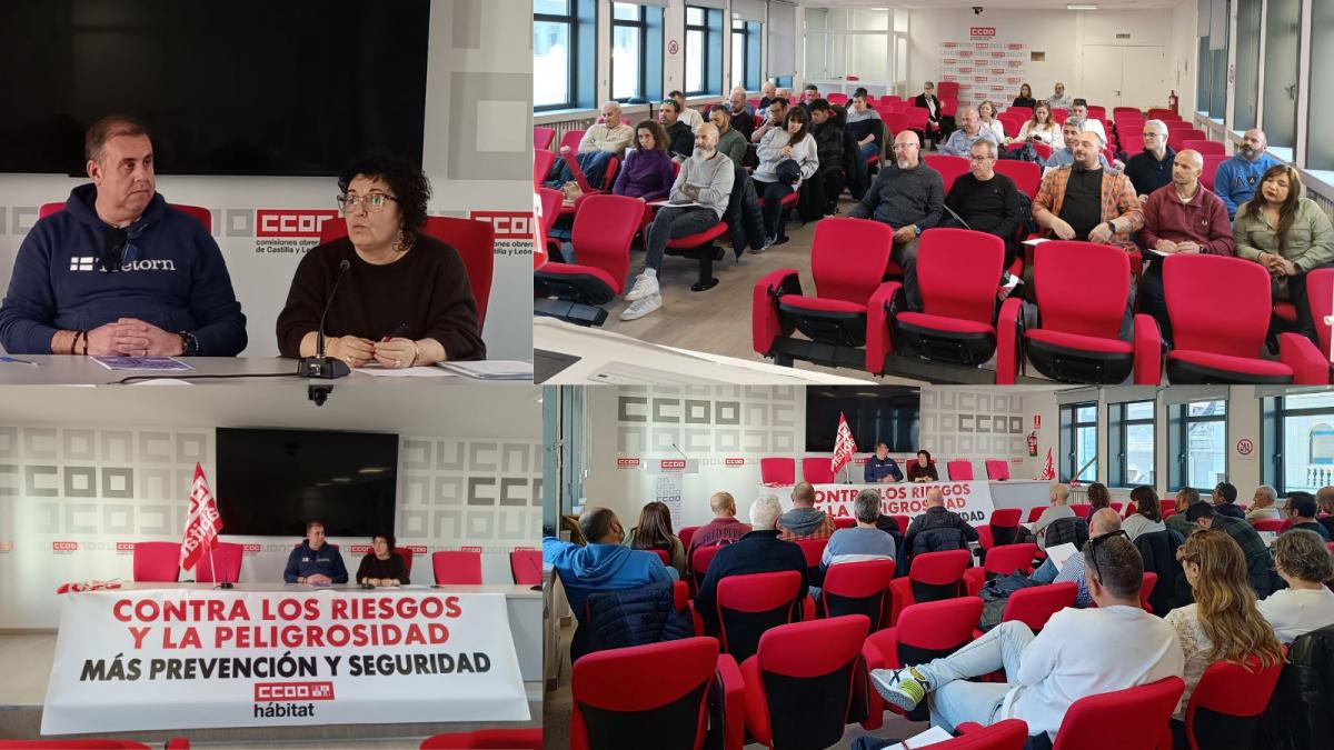 Reunión de delegadas y delegados del sector de mantenimiento de carreteras de Castilla y León en Valladolid