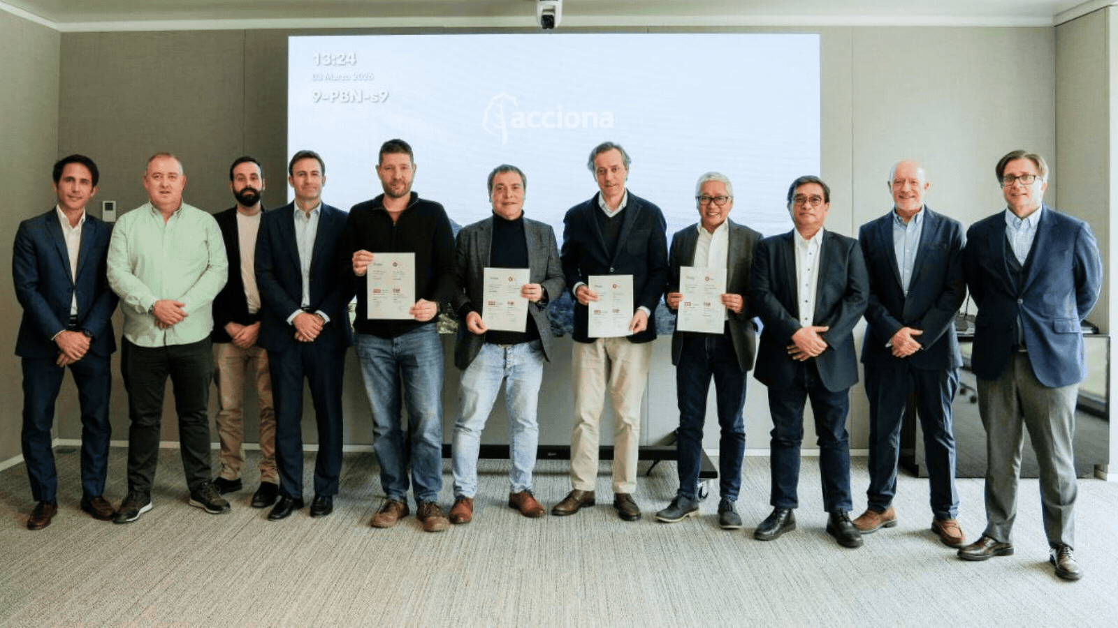 CCOO del Hábitat participa en un acuerdo global con Acciona para proteger los derechos laborales en 40 países