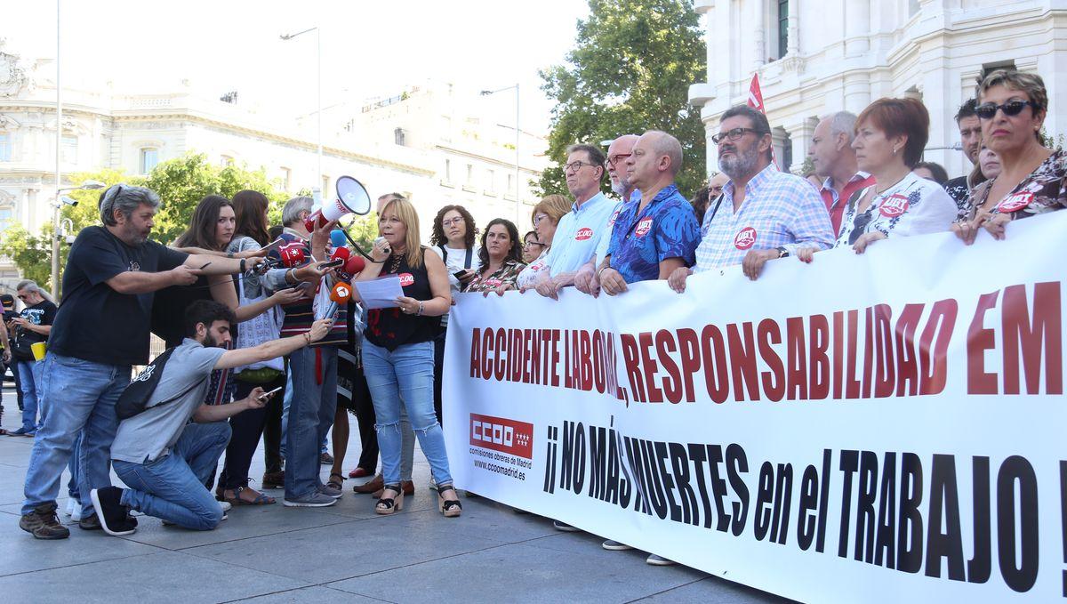 Concentración contra la siniestralidad laboral