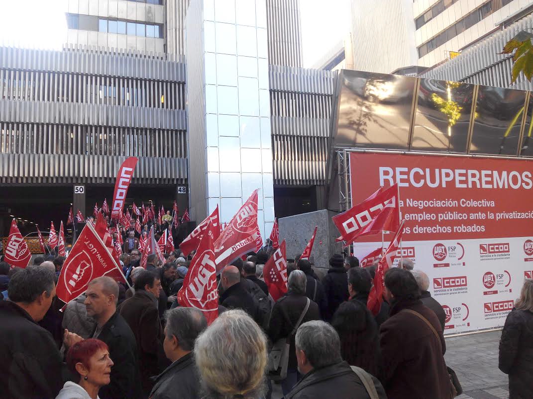 Concentración de empleados públicos (2-12-2015)