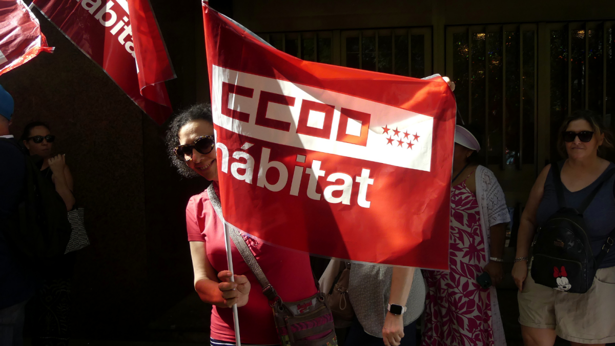 Manifestación Limpieza Edificios y Locales Madrid