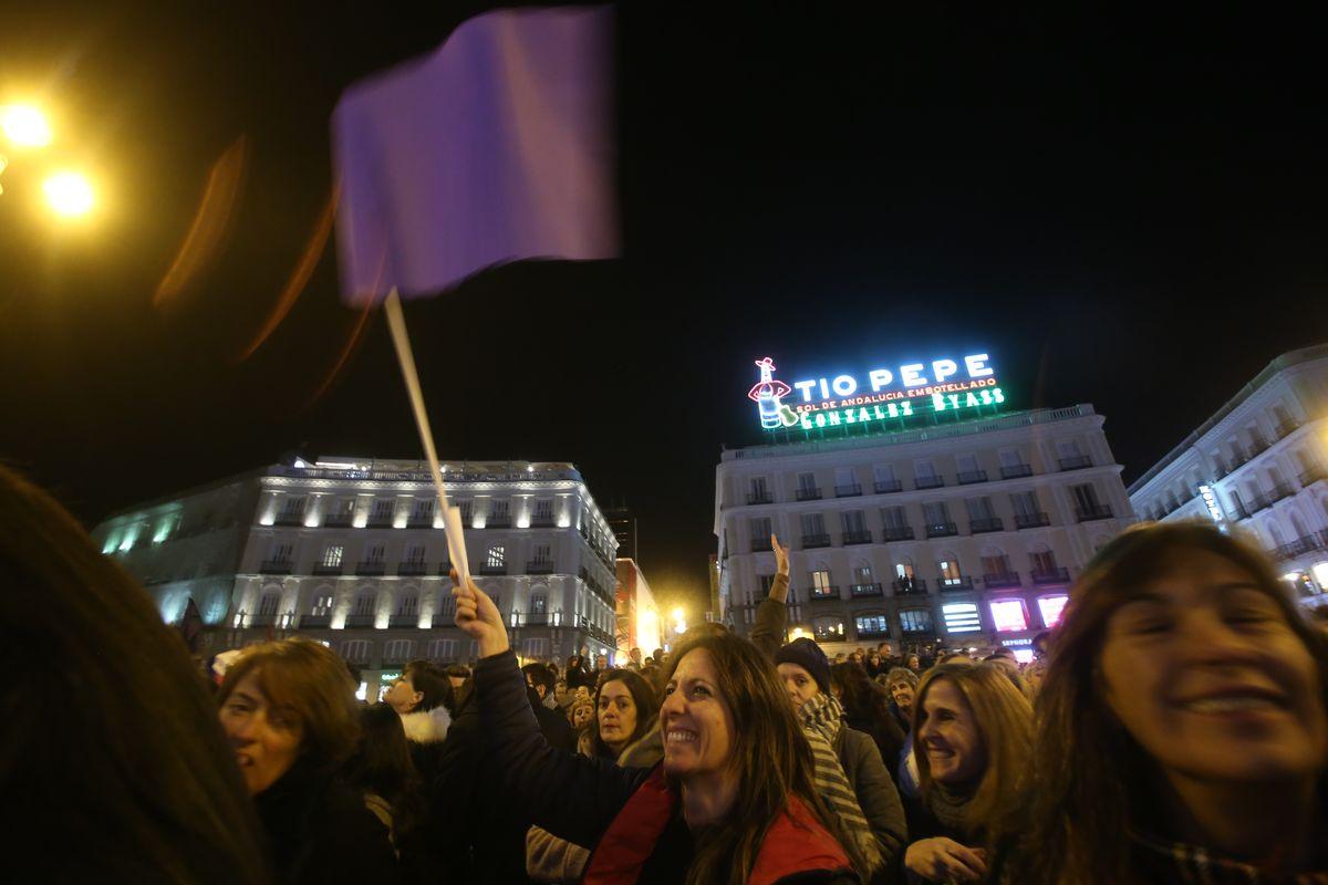 Concentración feminista en Madrid: ¡Ni un paso atrás en derechos!