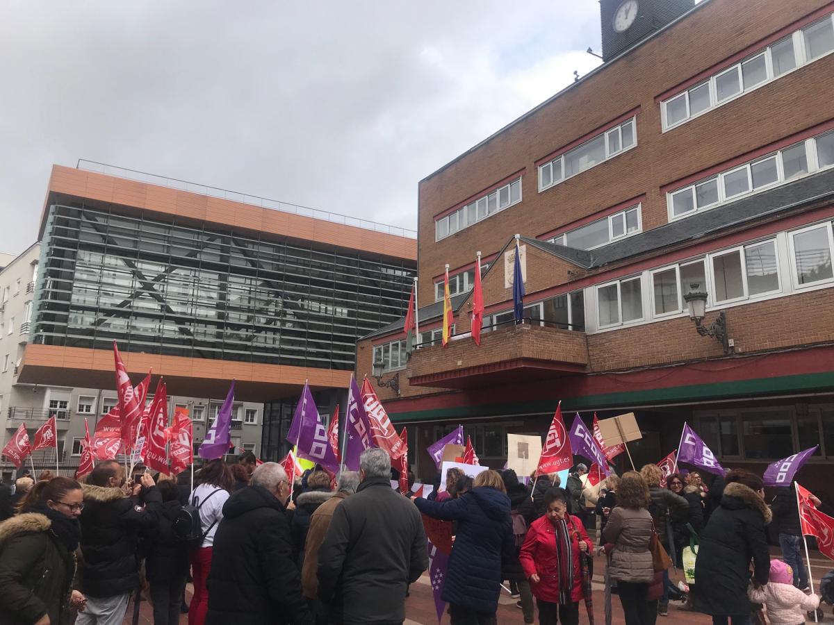Concentración en Alcorcón