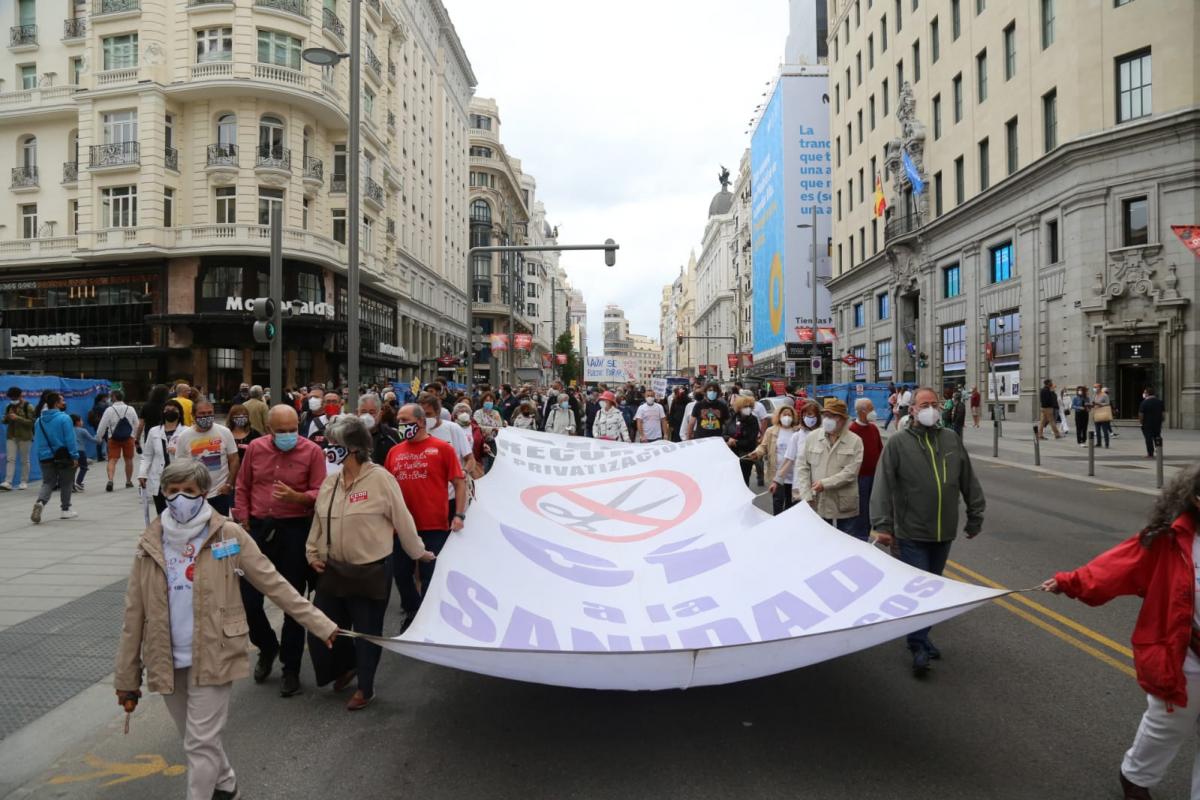 Manifestación de la Marea Blanca