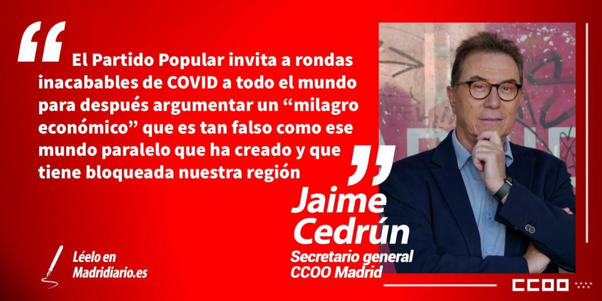 Artículo de Jaime Cedrún del día 25 de marzo de 2021
