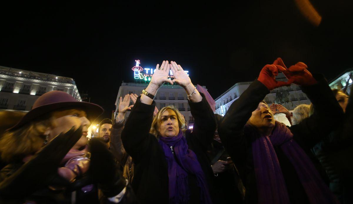 Concentración feminista en Madrid: ¡Ni un paso atrás en derechos!