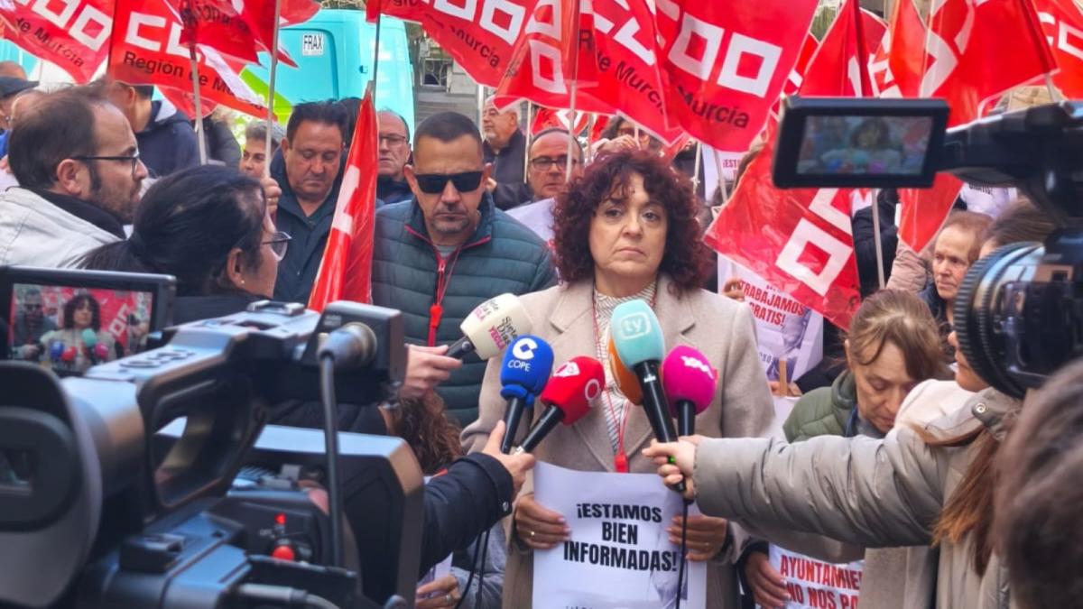 CCOO denuncia el desamparo de las limpiadoras de Yecla