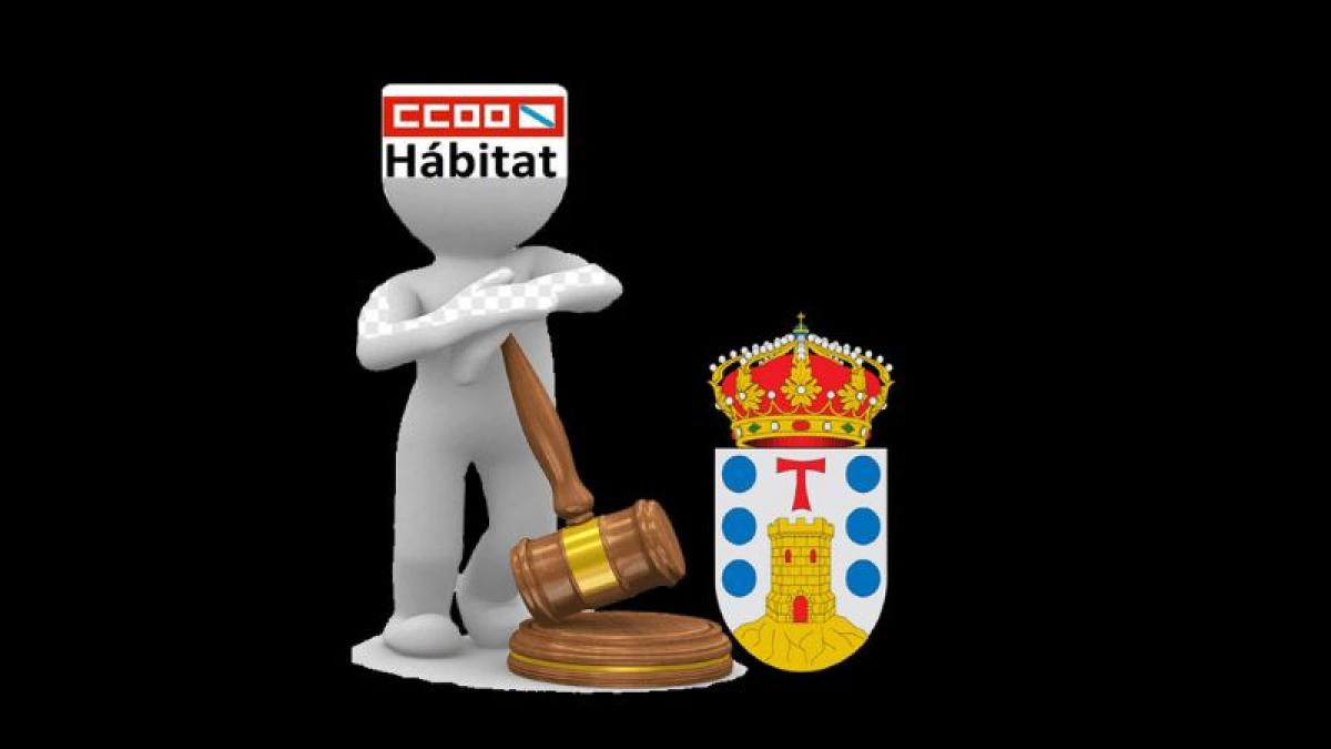 CCOO do Hábitat de Galicia impugna os Pregos do SAF de Monforte de Lemos e adoptan medidas cautelares
