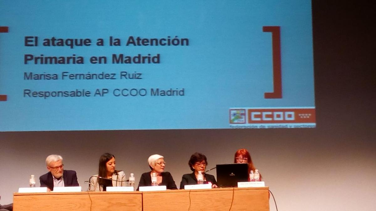 Acto en Leganés contra el recorte horario en Atención Primaria