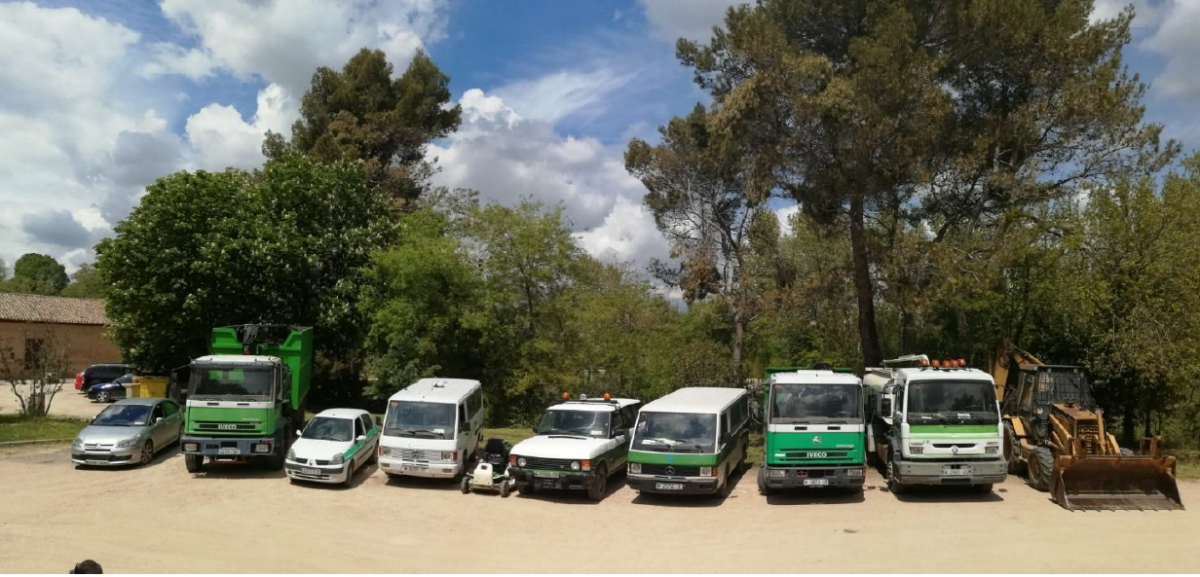 CCOO denuncia lo obsoleto de la flota de vehículos del servicio de parques y jardines