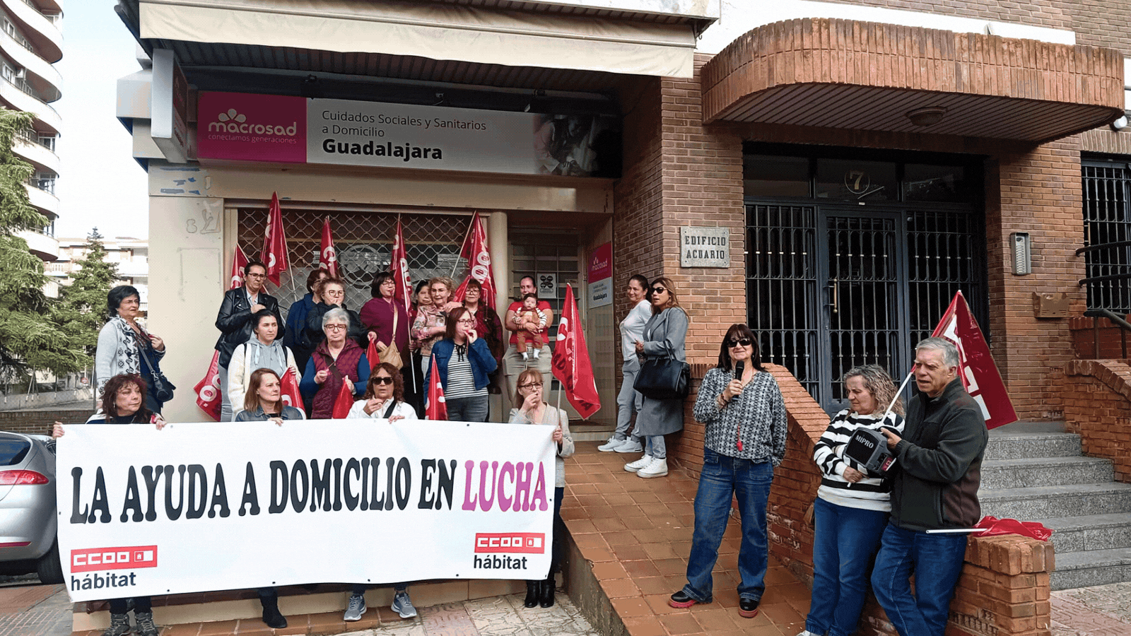CCOO del Hábitat de Castilla-La Mancha exige el fin de las trabajadoras de primera y de segunda en el SAD de Guadalajara