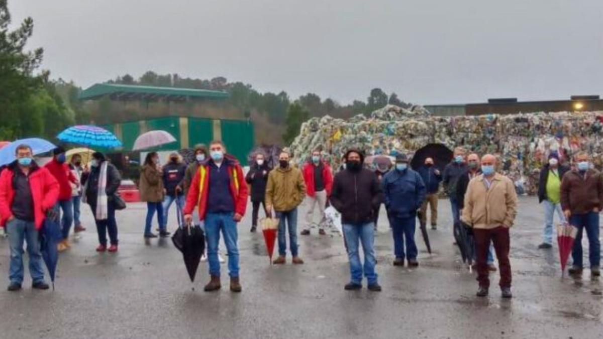 O persoal de TYRMA mobilizase para esixir melloras laborais e denunciar os incumprimentos da empresa