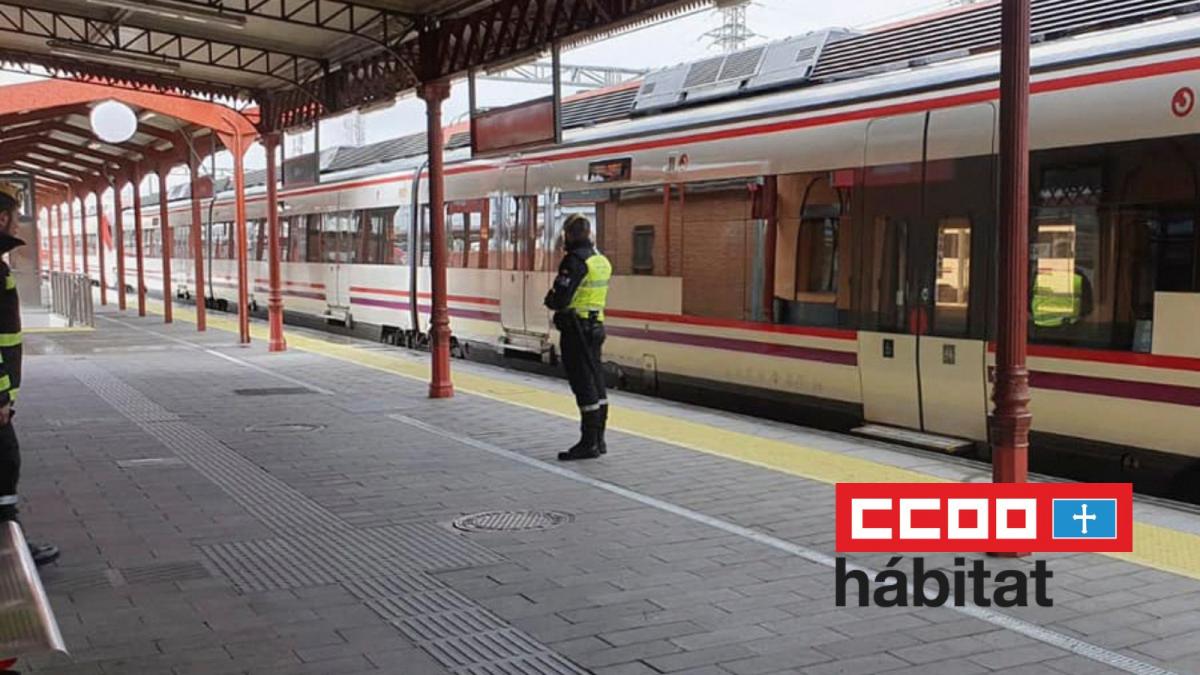 CCOO Hábitat Adif Renfe seguridad privada