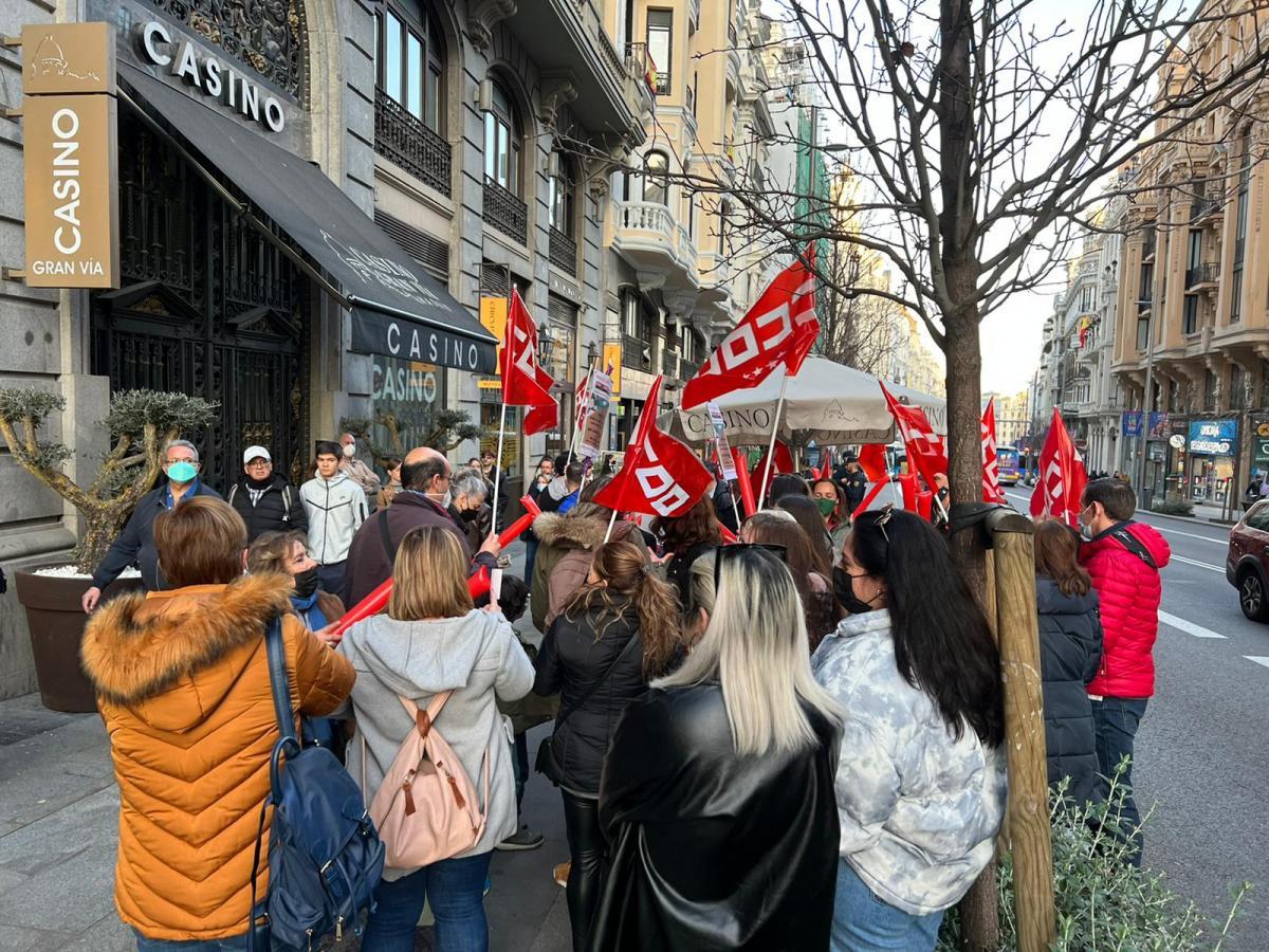 Concentración el pasado 28 de febrero