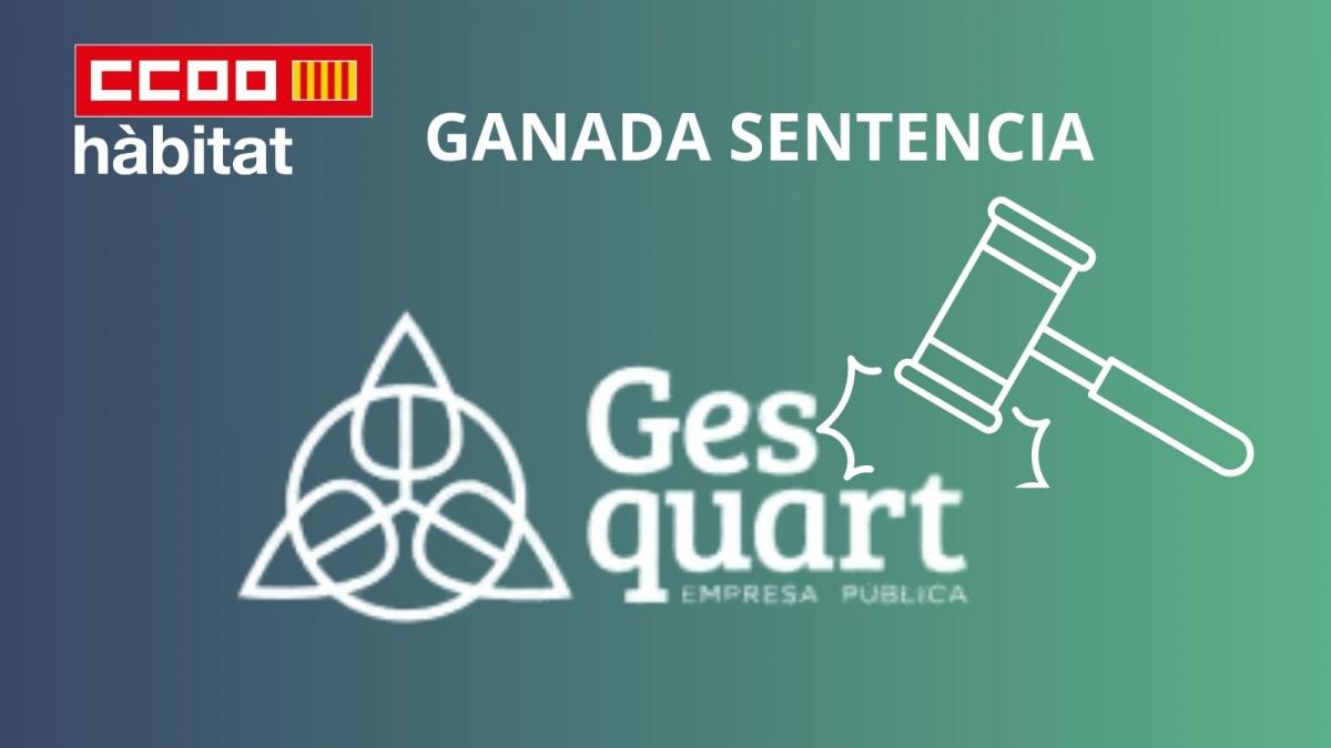 CCOO guanya al TSJCV: la plantilla de neteja viària de Ges quart recuperarà el plus de toxicitat, penositat i perillositat