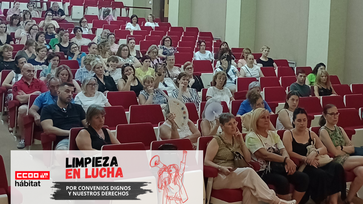 Las trabajadoras de limpieza deciden en asamblea iniciar movilizaciones en el sector