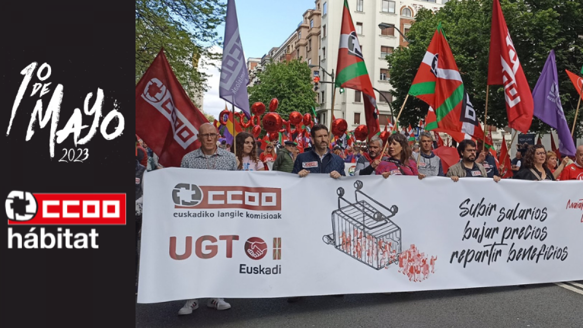 1 de Mayo CCOO del Hbitat Euskadi