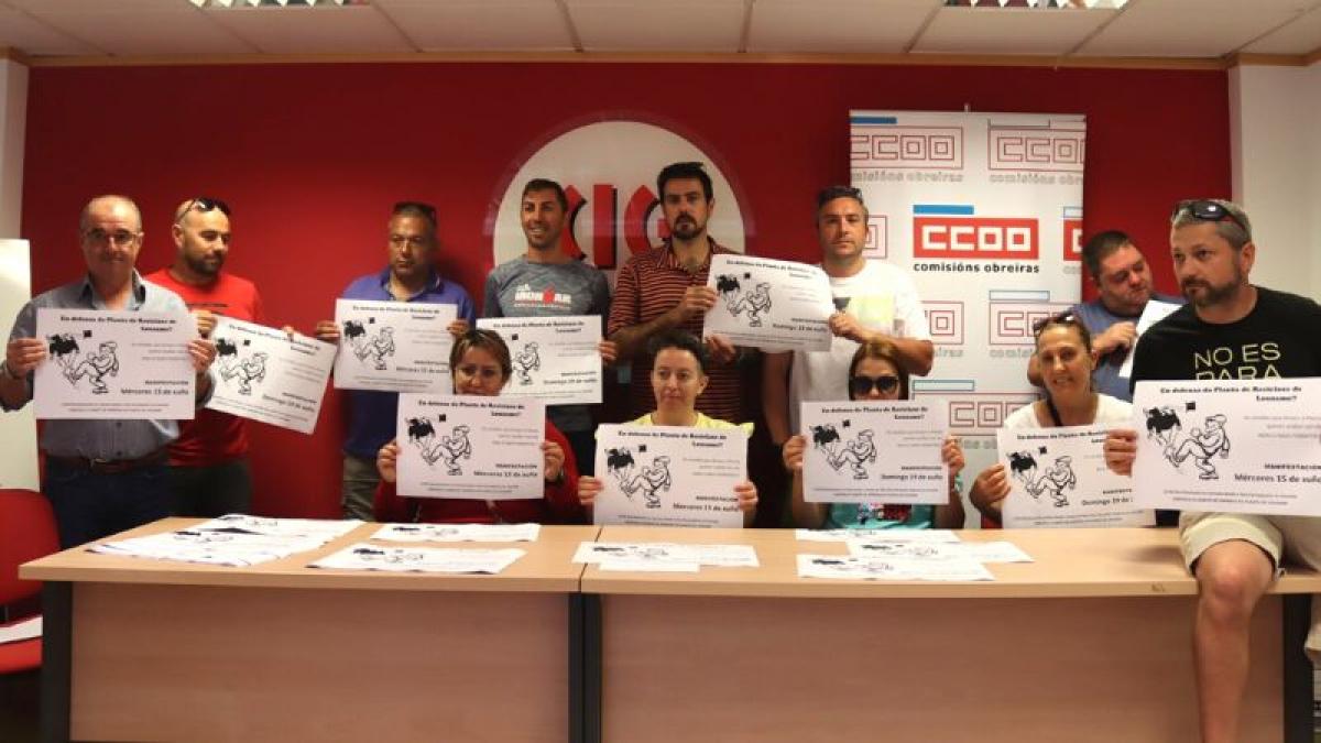 CCOO do Hábitat de Galicia manifestarase en Carnota e Noia en defensa do futuro da planta de reciclaxe de Lousame