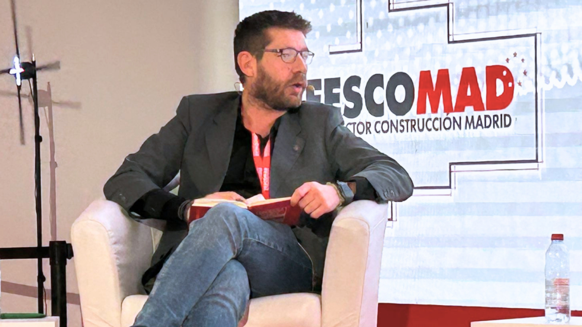 Daniel Barragán Burgui, secretario general de CCOO del Hábitat y vicepresidente de la FLC