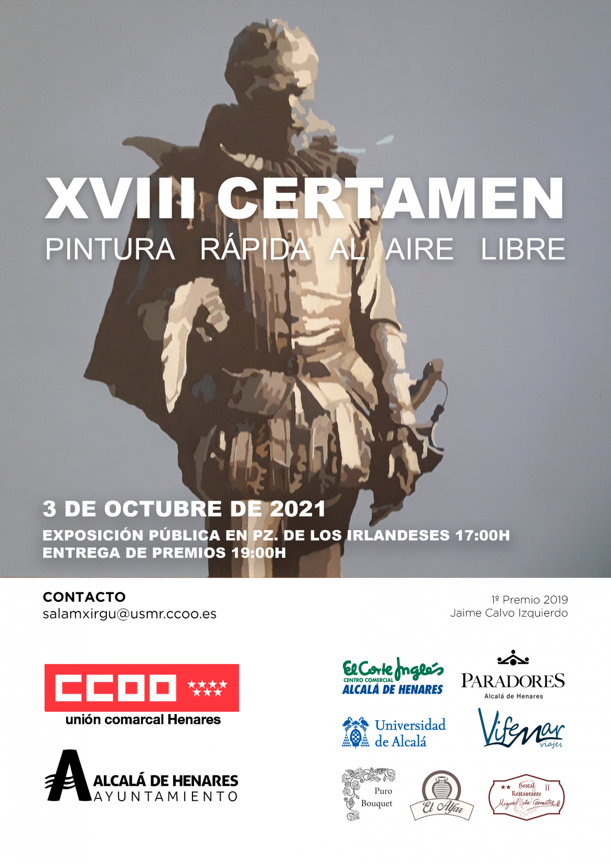 Cartel certamen pintura