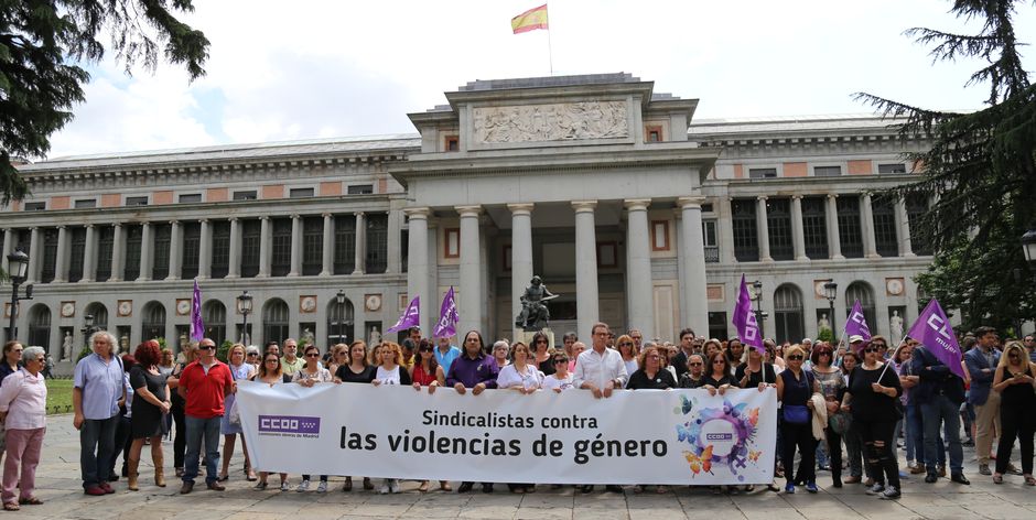 Concentración contra la violencia machista