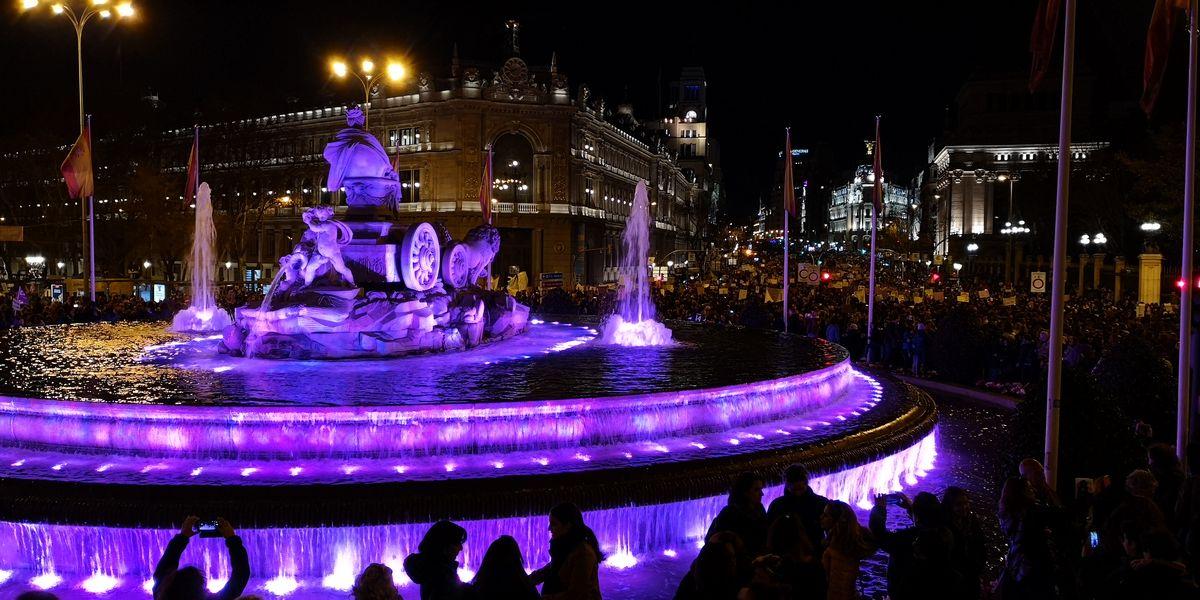 Manifestacion 8M, Día Internacional de la Mujer Trabajadora, Madrid 2019