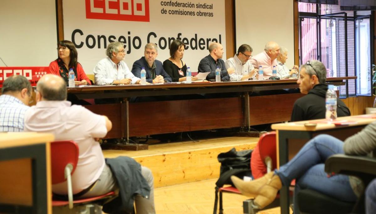 Consejo Confederal, 25 de octubre de 2017