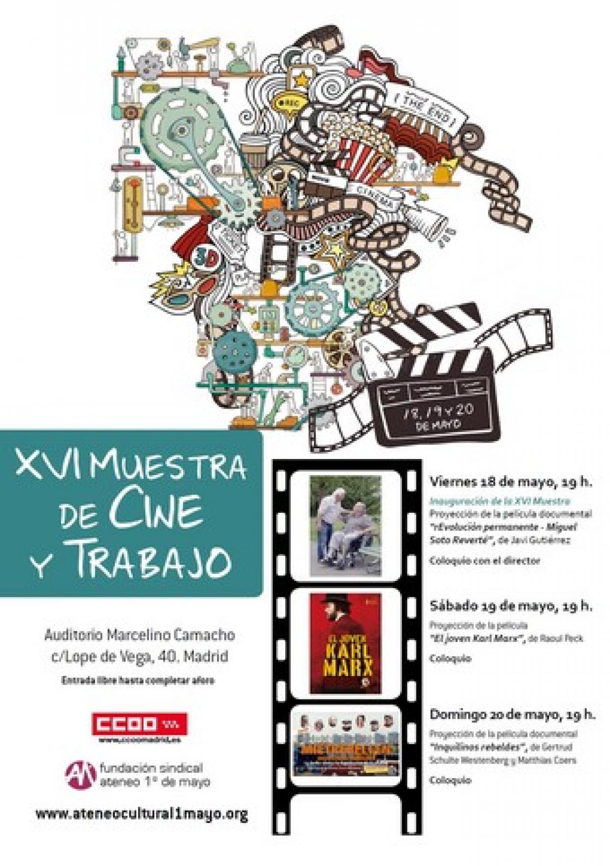 Cartel 16ª Muestra Cine y Trabajo