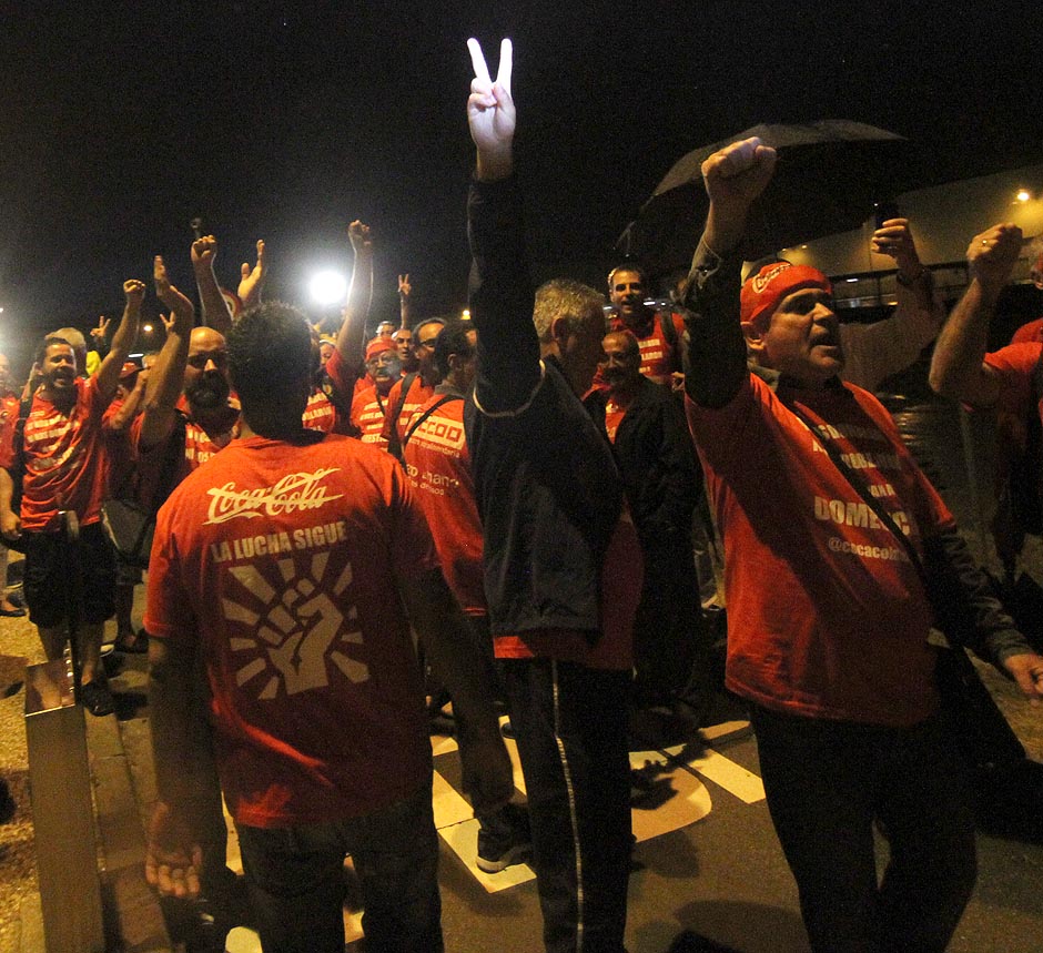 Reapertura de la fábrica de Coca Cola en Fuenlabrada