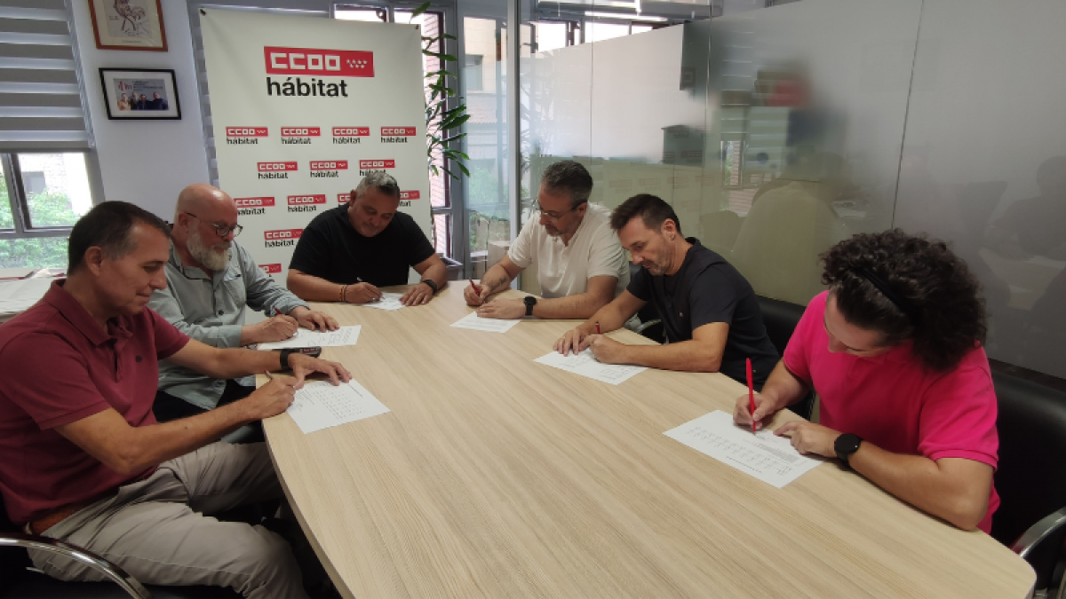 Firmadas las tablas salariales del Convenio Colectivo del sector de Construcción de 2022 de la Comunidad de Madrid