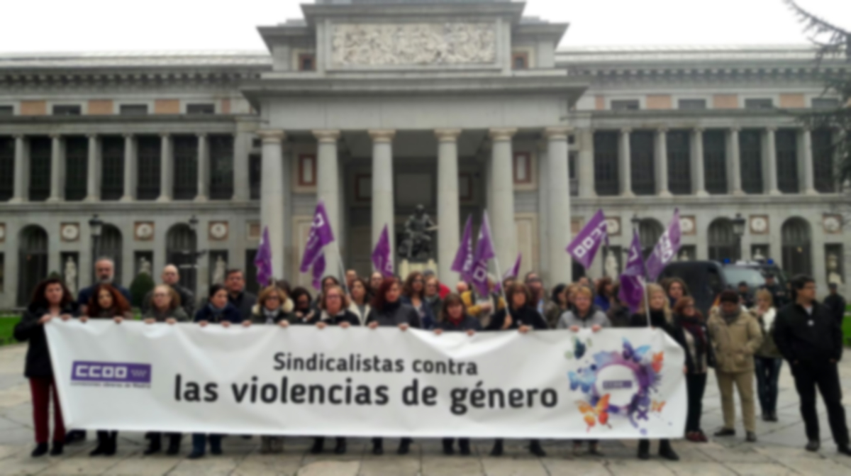 Concentración contra el asesinato de mujeres