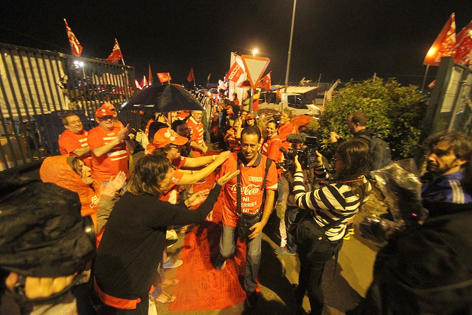 Reapertura de la fábrica de Coca Cola en Fuenlabrada
