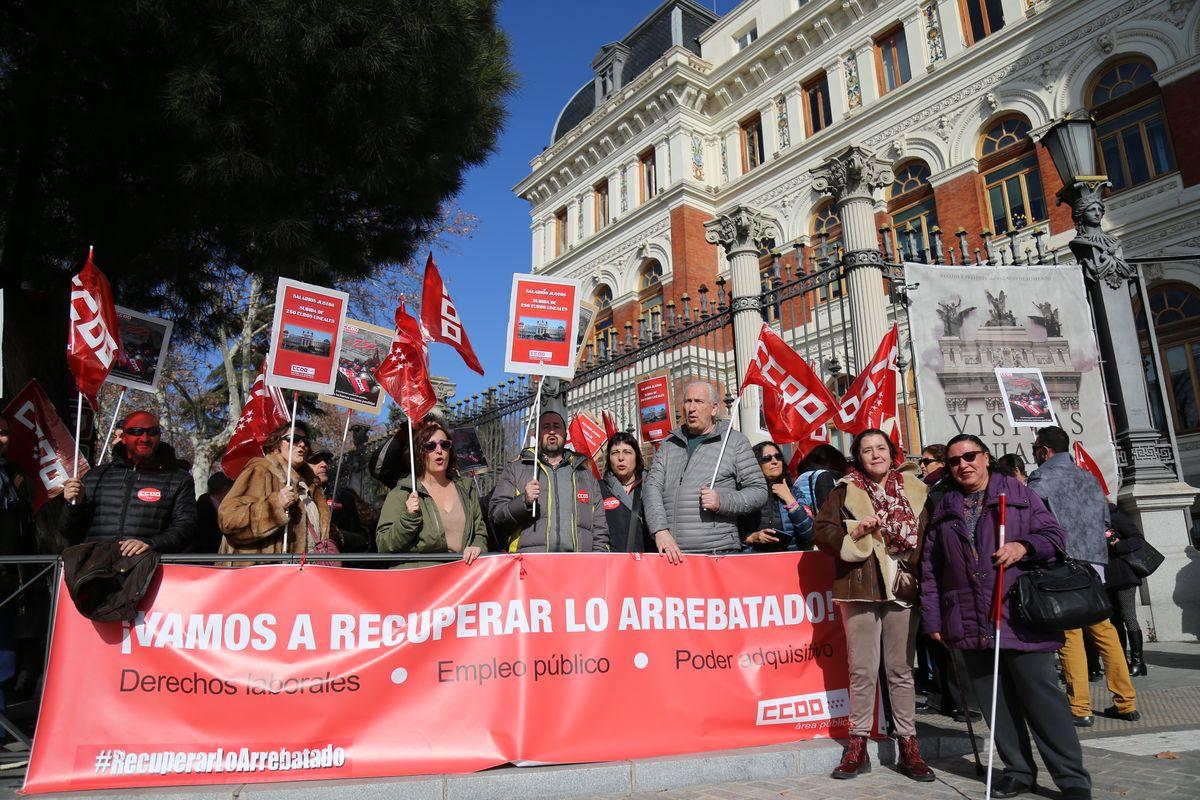 Concentración de la plantilla de la Administración General del Estado