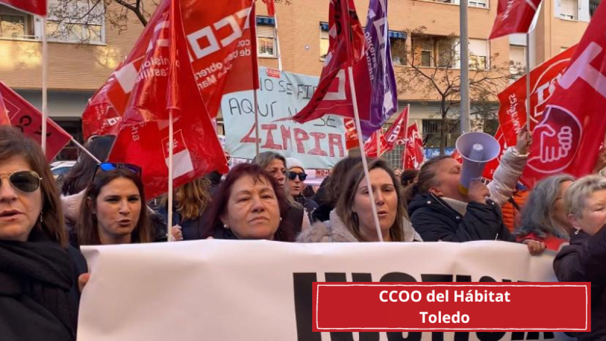 Final 9 das de huelga de Limpieza en Castilla La-Mancha