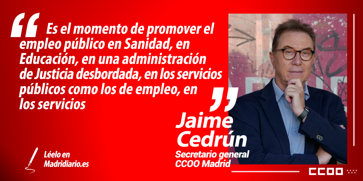 Es el momento del sector público