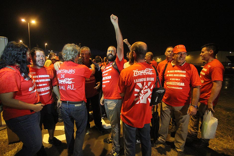 Reapertura de la fábrica de Coca Cola en Fuenlabrada