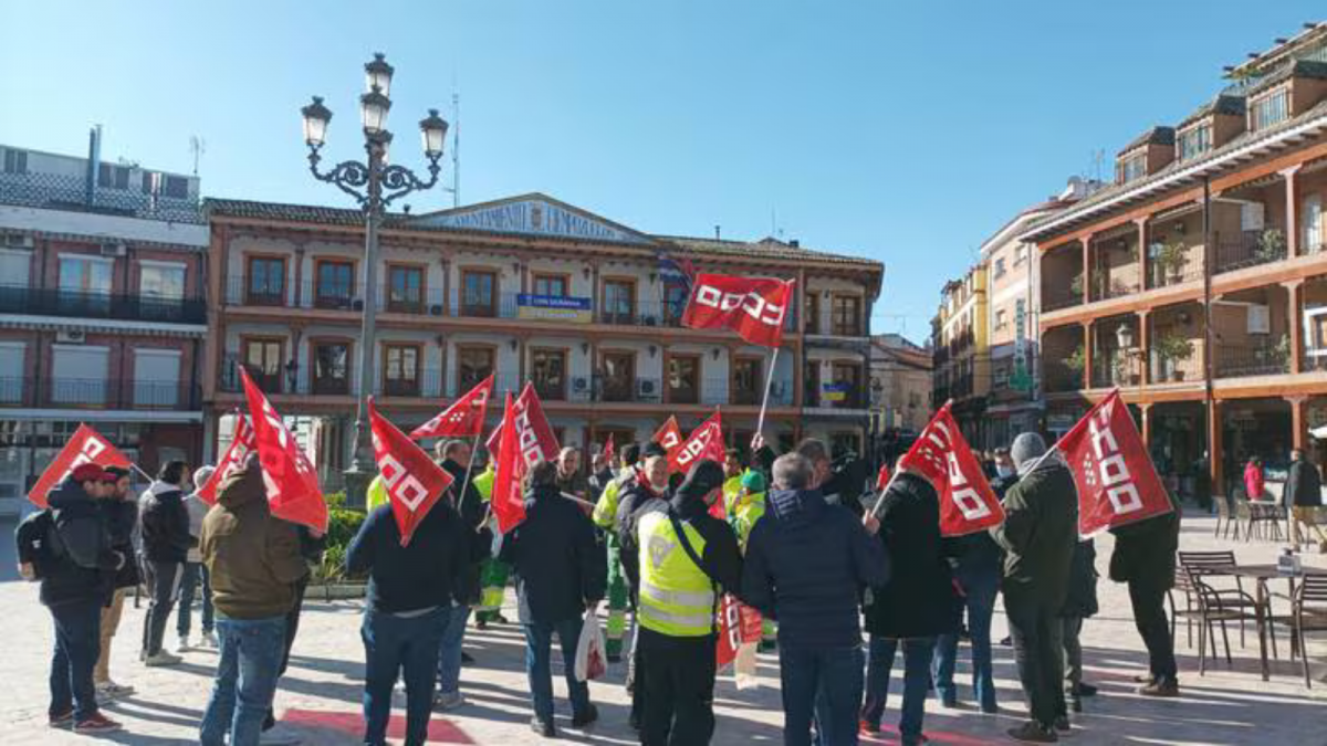CCOO del Hbitat de Madrid reclama una solucin para el servicio de Saneamiento Urbano de Ciempozuelos