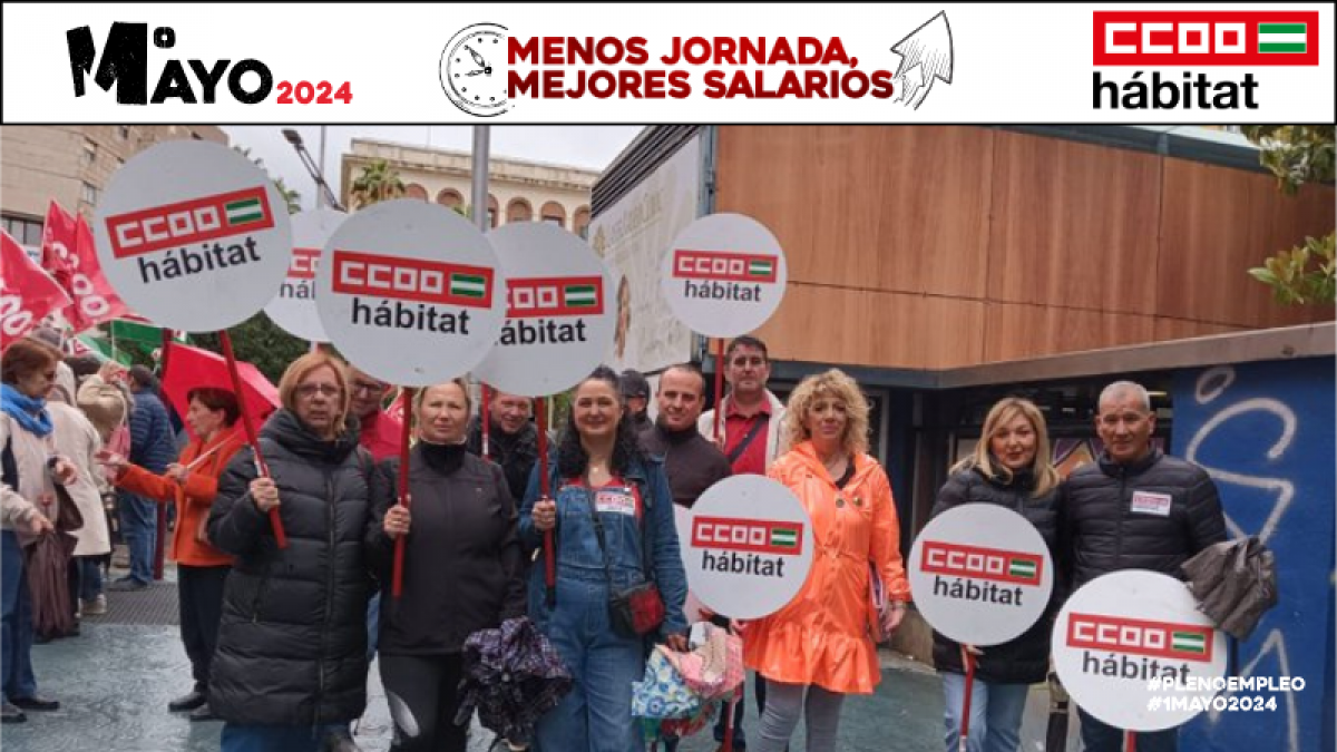 1 de Mayo CCOO del Hbitat Andaluca