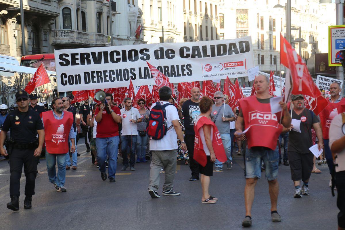 Manifestación por un turismo sostenible y de calidad