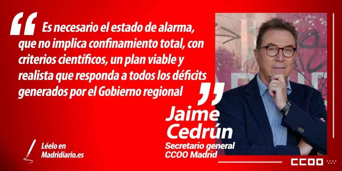Opinión Jaime Cedrún 24-9-2020