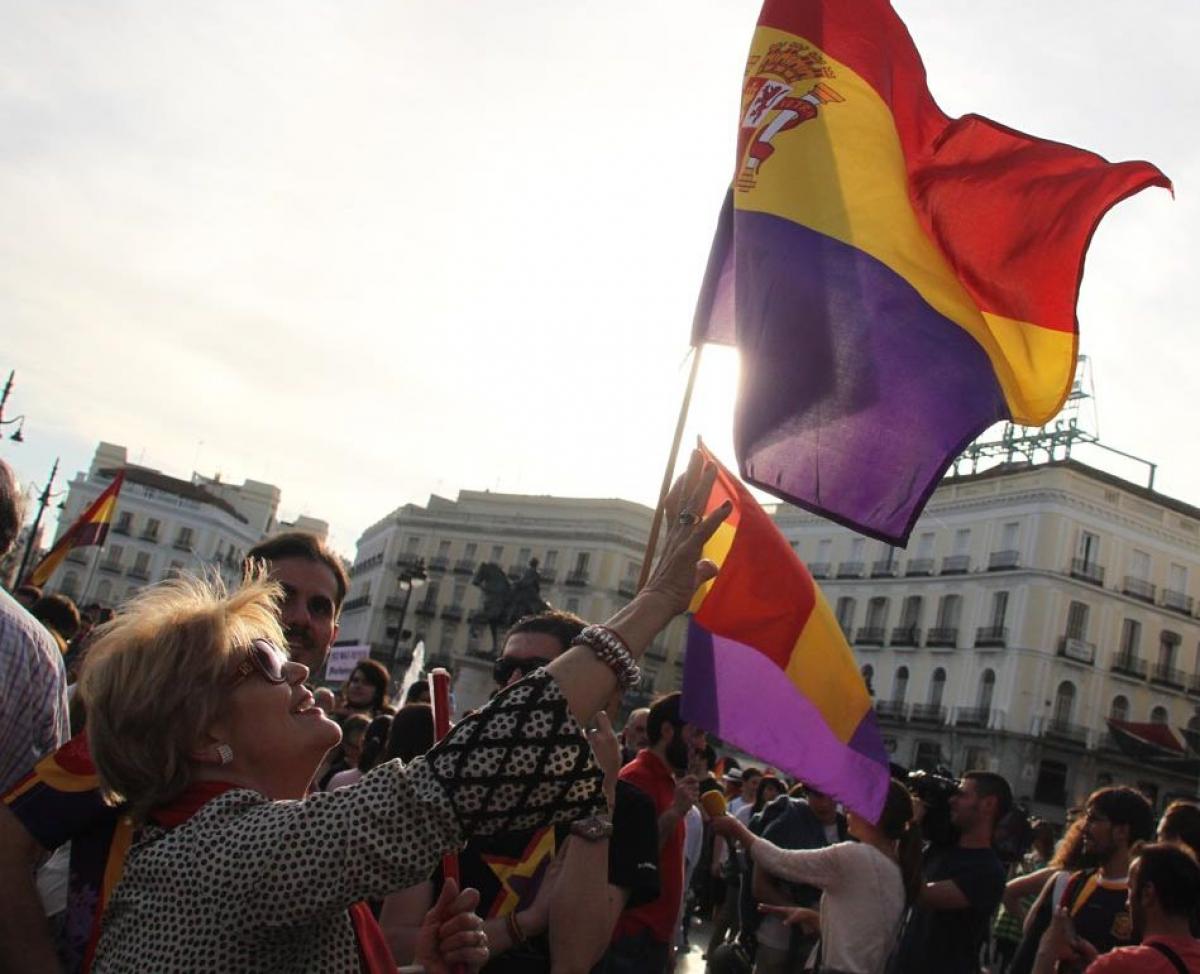 Concentración por la III República, en Madrid