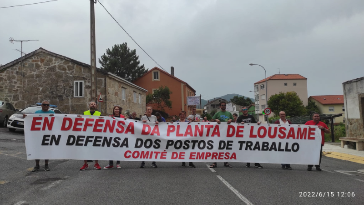Manifestación planta de Lousame 15/06/2022