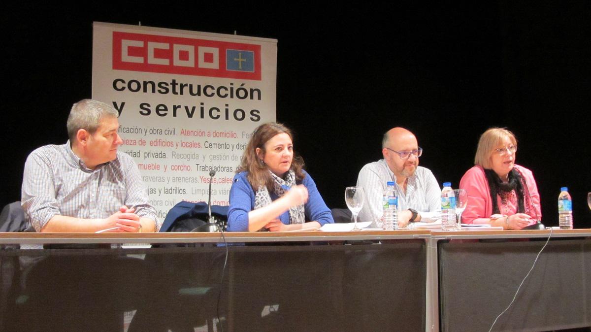 CCOO de Construcción y Servicios de Asturias celebra una jornada para analizar la nueva ley 